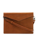 Leather bag for ipad with adjustable strap - Tan / iPad Pro