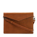 Leather bag for ipad with adjustable strap - Tan / iPad Pro