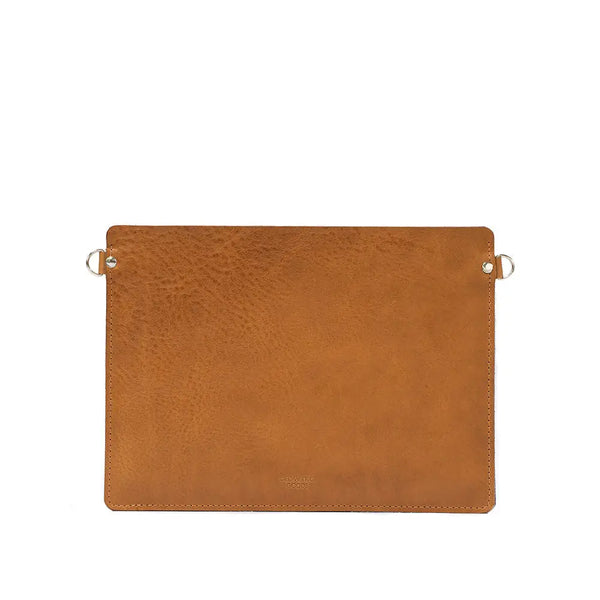 Leather bag for macbook - the minimalist 4.0 - Camel