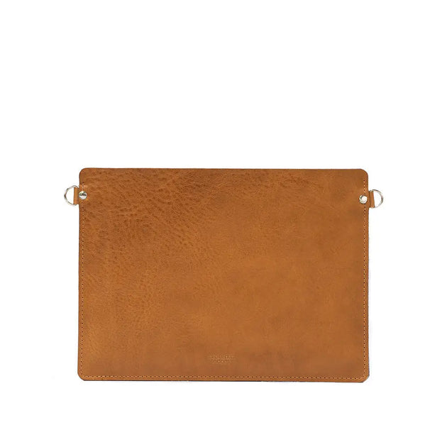 Leather bag for macbook - the minimalist 4.0 - Camel