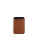 Leather wallet with magsafe - two colors - Tan