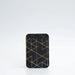 Limited edition leather magsafe wallet - Golden Black