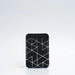 Limited edition leather magsafe wallet - Silver Black