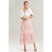 Long skirt figl - multicolor / one-size-fits-all