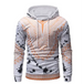 Men african style hoodie jacket dashiki Nexellus