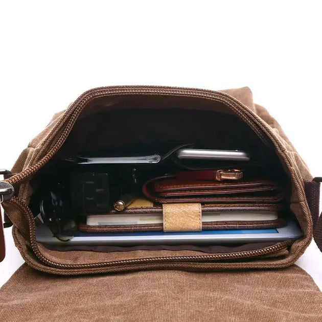 Men business messenger bags for men shoulder bag vintage canvas Nexellus