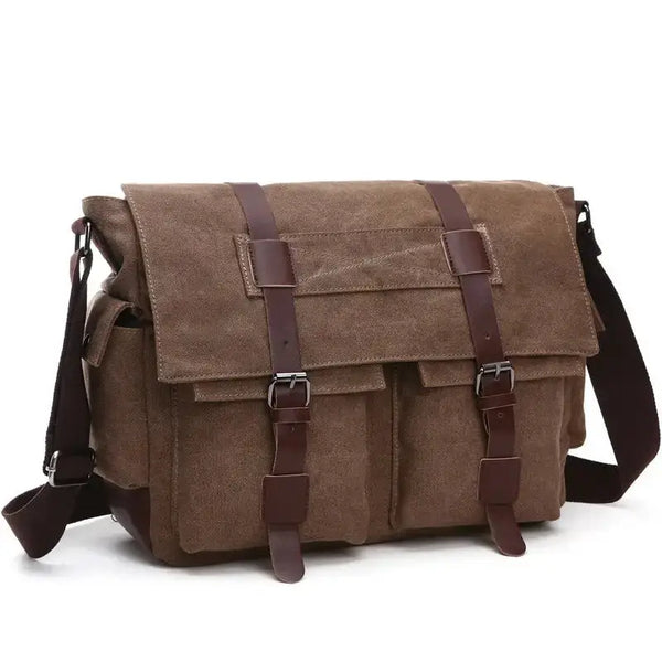 Men business messenger bags for men shoulder bag vintage canvas Nexellus
