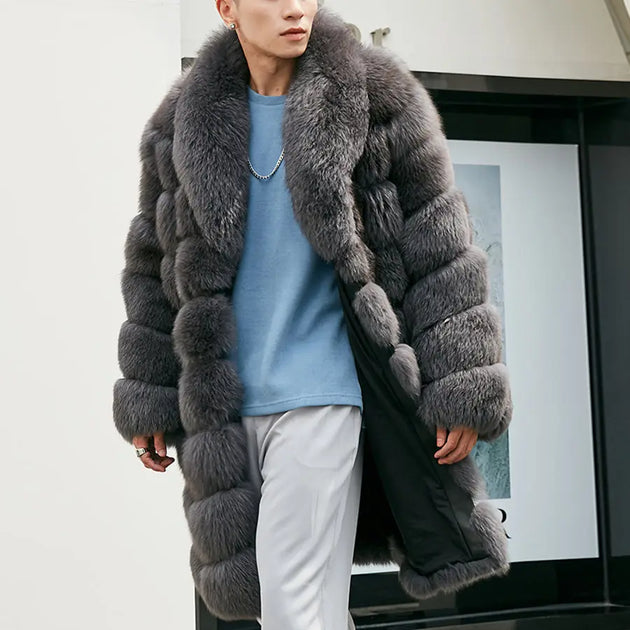 Men L-E Personalized Fur Coat Nexellus