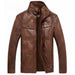 Men outwear leather jacket Nexellus