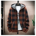 Men Plaid Color Blocking Plus Size Sweater Nexellus