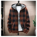 Men Plaid Color Blocking Plus Size Sweater Nexellus