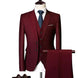 Men wedding prom suit green slim fit tuxedo 3pcs set Nexellus