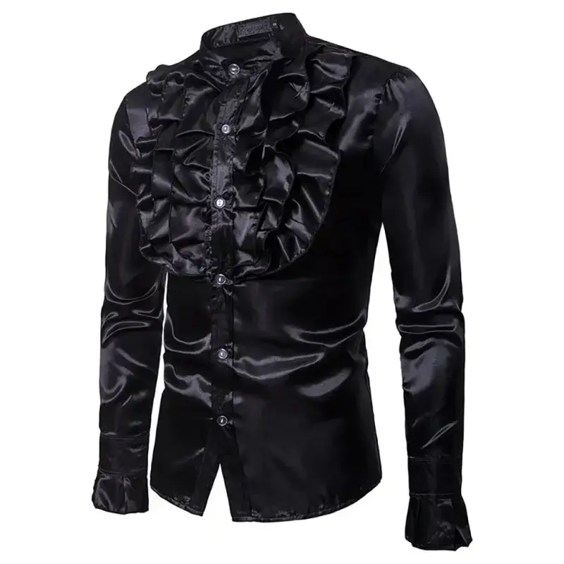 Men's casual dress shirt button down shirts long-sleeve work shirt Nexellus