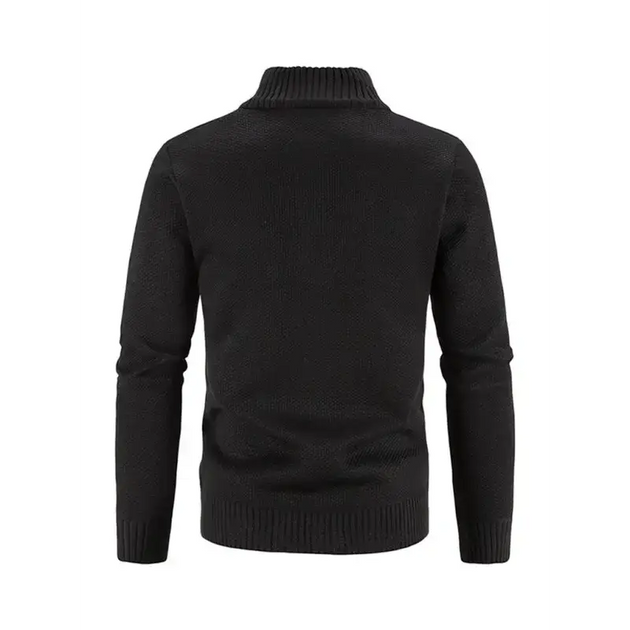 Men's casual stand collar knitted jacket Nexellus