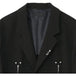 Men's Double Zip Punk Stud Blazer Nexellus