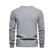 Men's four button waffle henley neck long sleeve t-shirt Nexellus