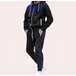 Men's performance zipper hoodie and sweatpants two piece set Nexellus