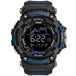Mens watch military water resistant smael sport watch army led digital Nexellus