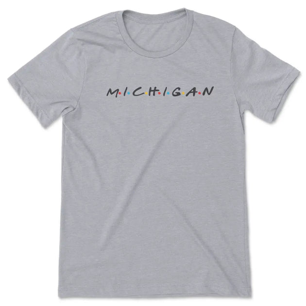 Michigan friends tee - Large