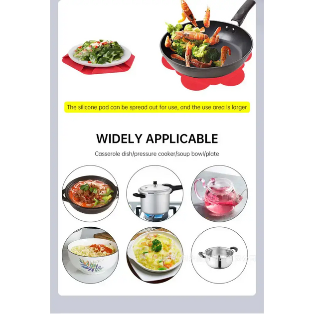 Microwave oven anti spluttering lid collapsible silicone microwave Nexellus