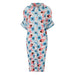 Miyake pleated flower dress spring summer cardigan women flare sleeve Nexellus