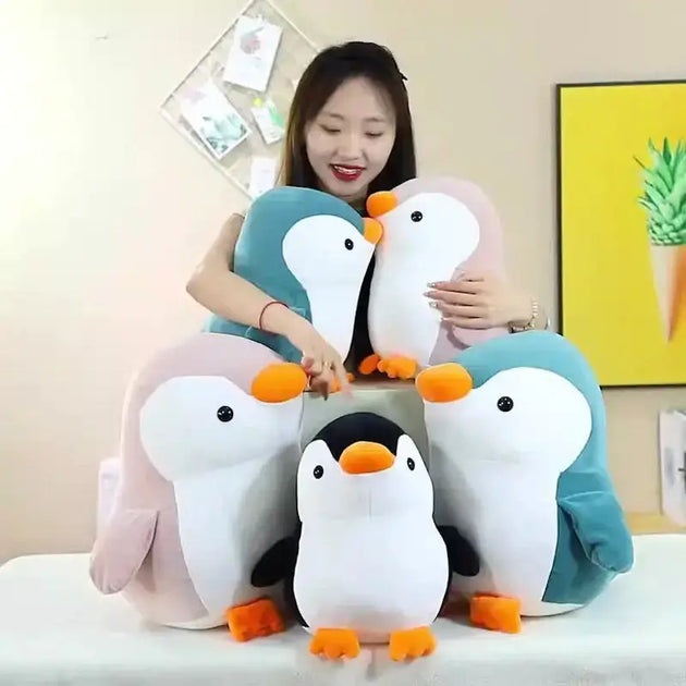 Penguin pillow doll stuffed toy imitation doll souvenir cloth doll Nexellus