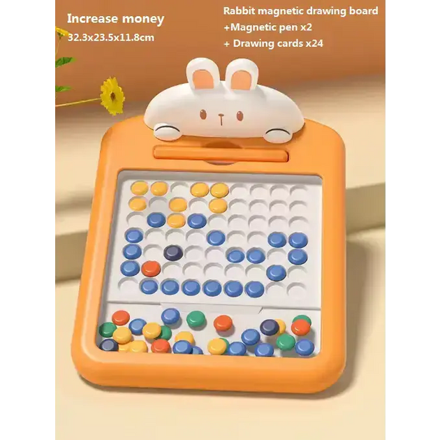 Rabbit magnetic magnetic pen drawing board baby exercise enlightenment Nexellus