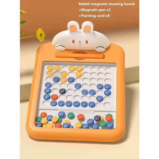 Rabbit magnetic magnetic pen drawing board baby exercise enlightenment Nexellus
