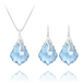 Silver Aquamarine Jewelry Set - Nexellus