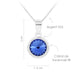 Silver Jewelry Set Sapphire - Nexellus