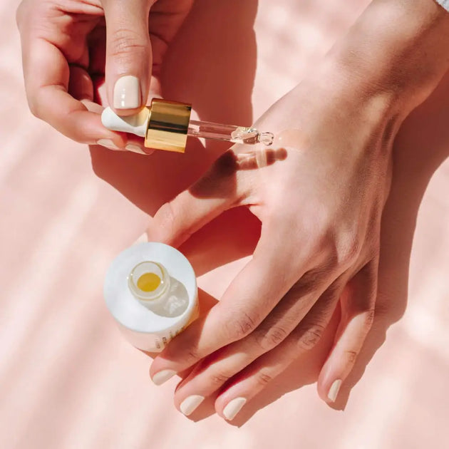 Skin glow face oil