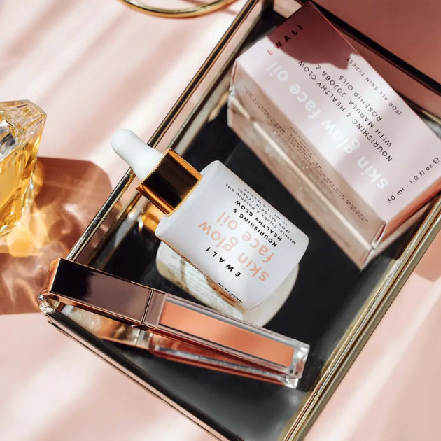Skin glow face oil