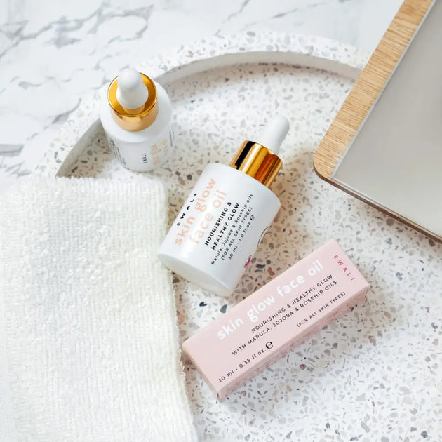 Skin glow face oil