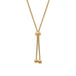 Titanium steel adjustable round bead snake bone chain necklace female Nexellus