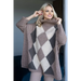 Turtleneck peekaboo - multicolor / one-size-fits-all