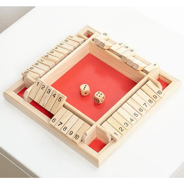 Ultimate Shut The Box Board Game Nexellus