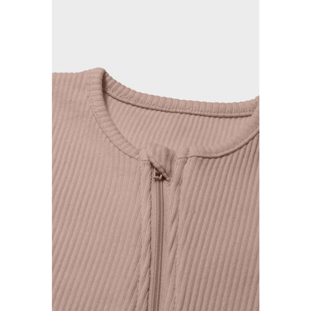 Velvet mocha sleepsuit