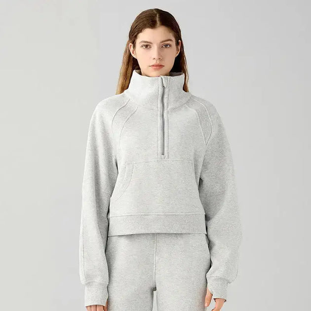 Velvet sport sweatshirt: stylish, warm, and windproof Nexellus