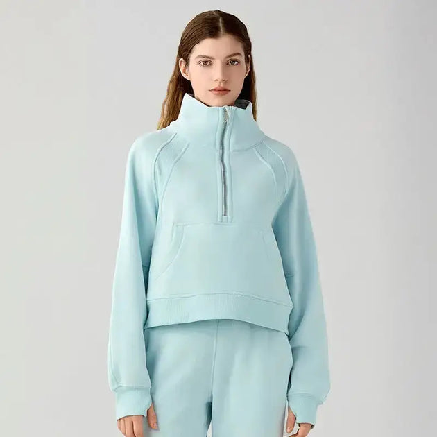 Velvet sport sweatshirt: stylish, warm, and windproof Nexellus