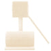 Vidaxl cat tree with sisal scratching post cream 59 cm