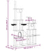 Vidaxl cat tree with sisal scratching posts dark grey 279