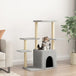 Vidaxl cat tree with sisal scratching posts light grey 97.5