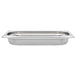 Vidaxl gastronorm containers 12 pcs gn 1/4 40 mm stainless