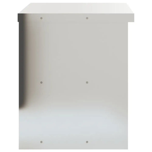 Vidaxl kitchen wall cabinet with shelf stainless steel
