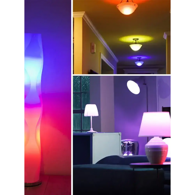Wifi smart bulb alexa voice control rgbcw dimming color a19 bulb Nexellus