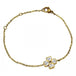 Women Gold Steel Flower Bracelet - Nexellus