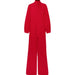 Women Loose Wide Leg Long Sleeve Jumpsuit Nexellus