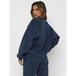 Women's new corduroy solid color round neck pullover long sleeve pants Nexellus