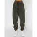 Women's new corduroy solid color round neck pullover long sleeve pants Nexellus
