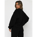 Women's new corduroy solid color round neck pullover long sleeve pants Nexellus